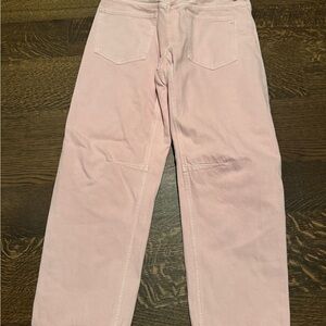 Madewell Women's Straight Leg Pink Jeans